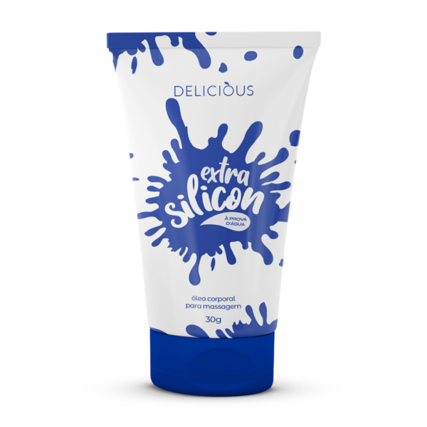 Lubrificante Extra Silicon A Prova D'água 30G Delicious