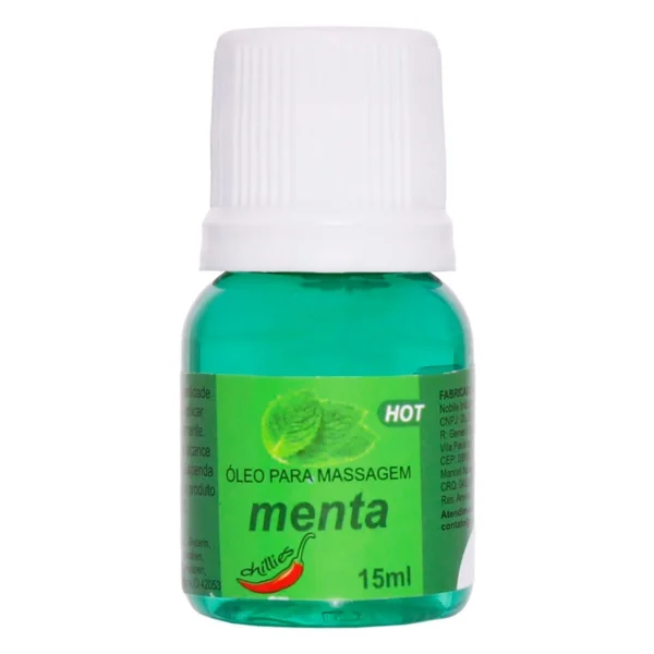 Óleo Para Massagem Comestível Hot 15Ml Chillies