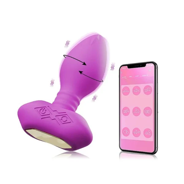 Plug Anal Rolling 9 Vibrações E 6 Modos De Rotação App Control